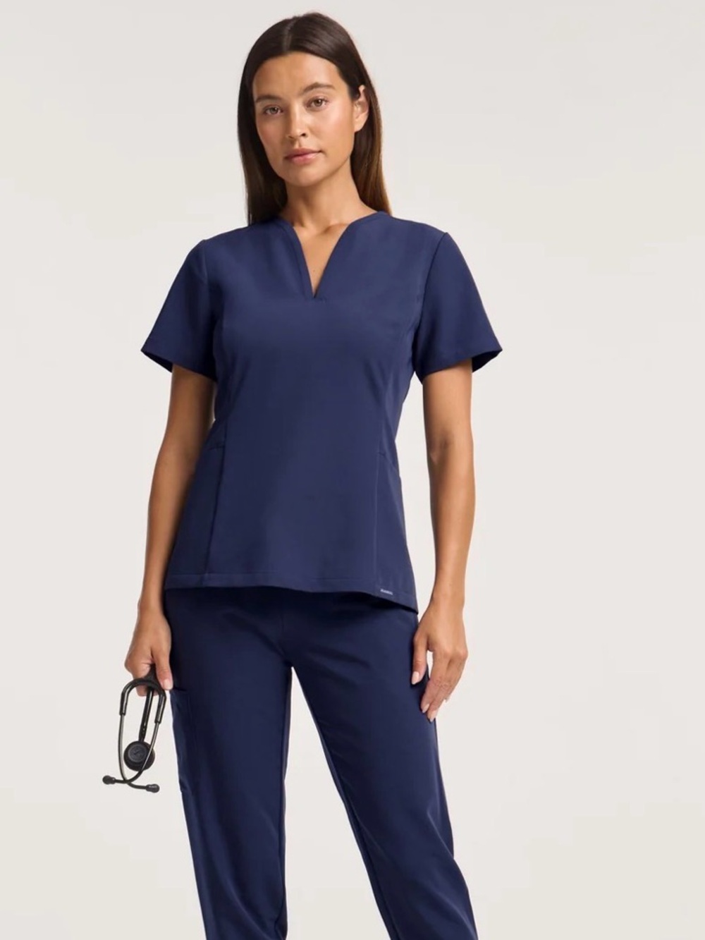 2 piece set Calix V-Neck Scrub Top & xenos knit waist drawstring scrub nwt me
